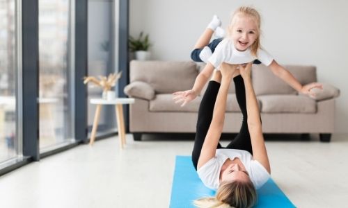 Семейный ЗОЖ: совместные тренировки и забавные упражнения