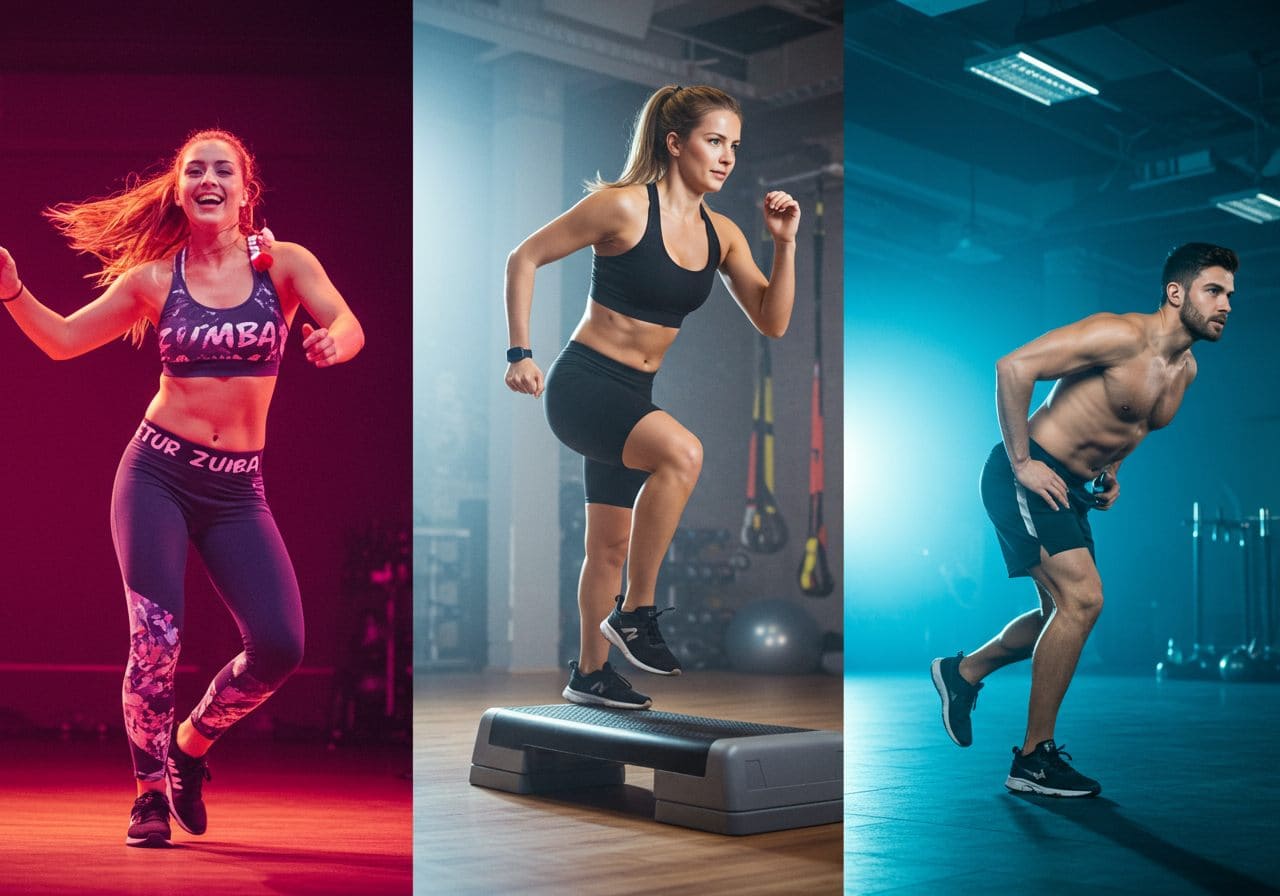 Лучшие тренировки для похудения: Zumba, Степ, Табата